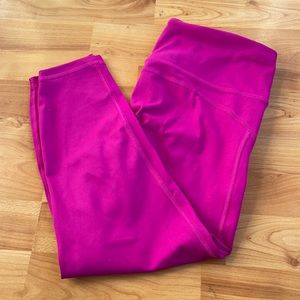 Gap Fit capris pink Petite M